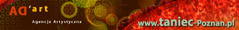 AD'art -
Agencja Artystyczna, www.taniec-poznan.pl, salsa, tango, nauka
przedweselna, kursy taca